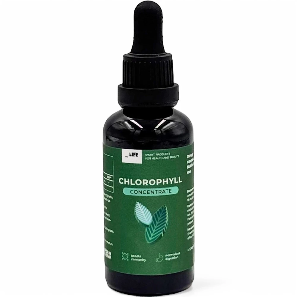 Prolifeandskin. Жидкий хлорофилл CHLOROPHYLL CONCENTRATE