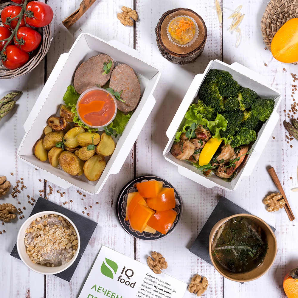 Iq Food. Правильное питание 1200 Ккал