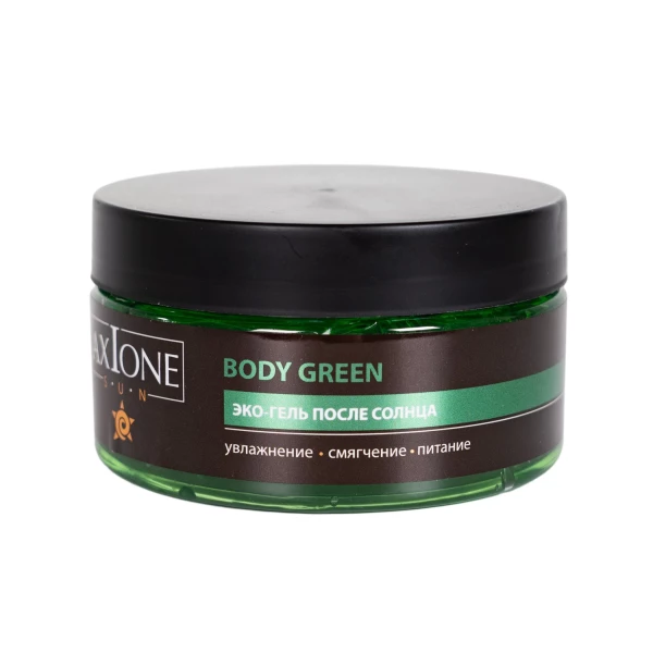 Эко-гель после солнца BODY GREEN восстанавливает, увлажняет