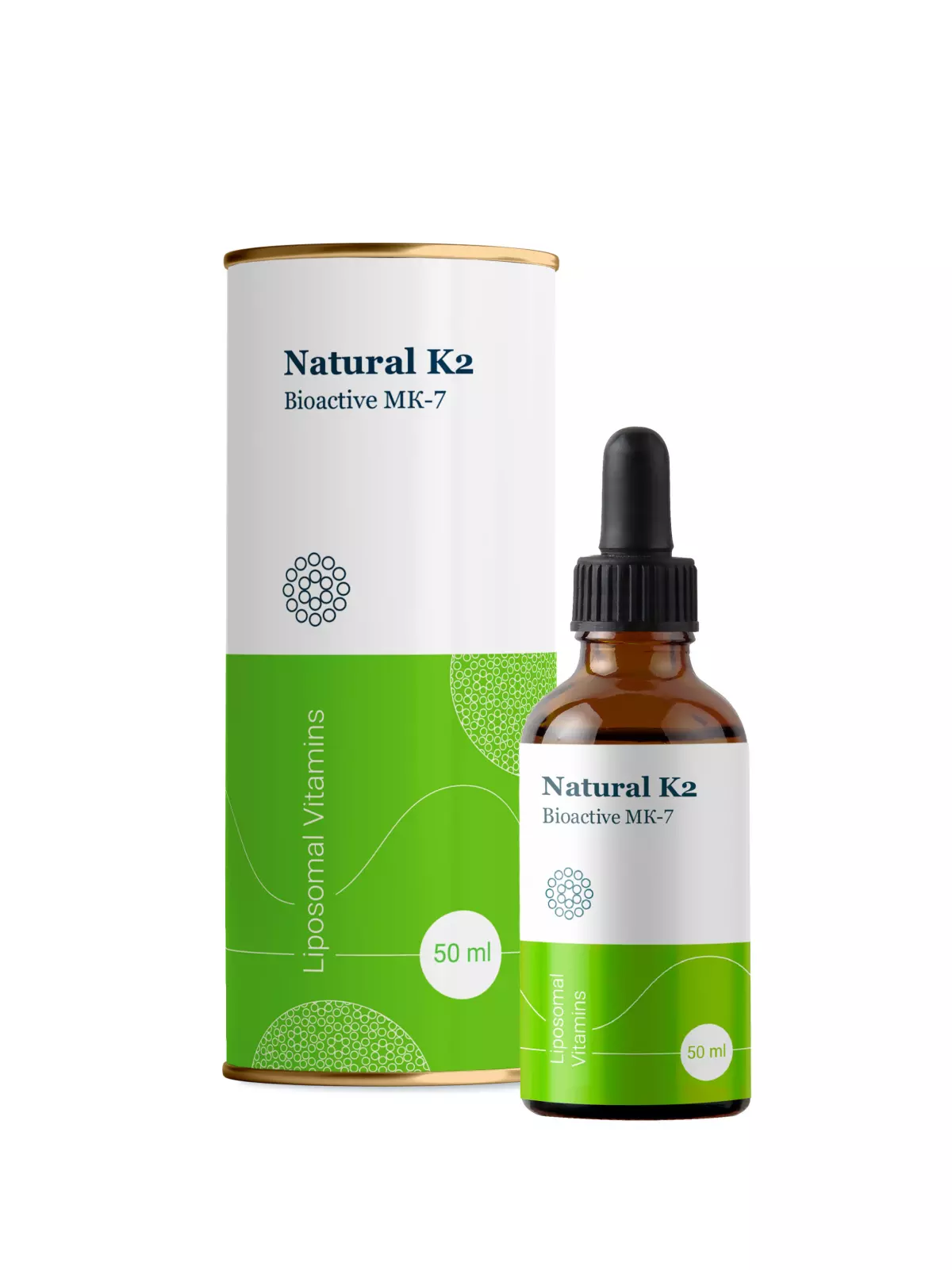 Liposomal Vitamins Natural K2 (Bio Active MK-7) Липосомальный Витамин К2 флакон 50 мл.