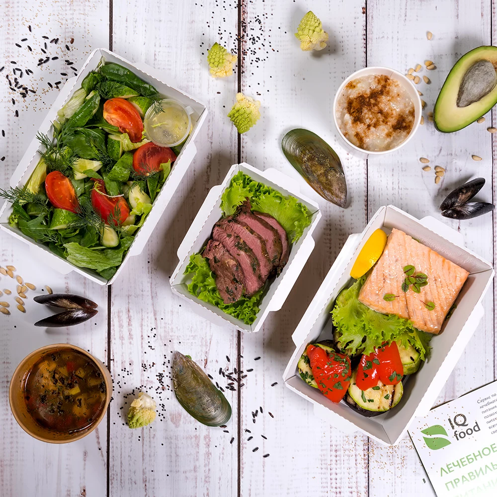 Iq Food. Правильное питание 850 Ккал
