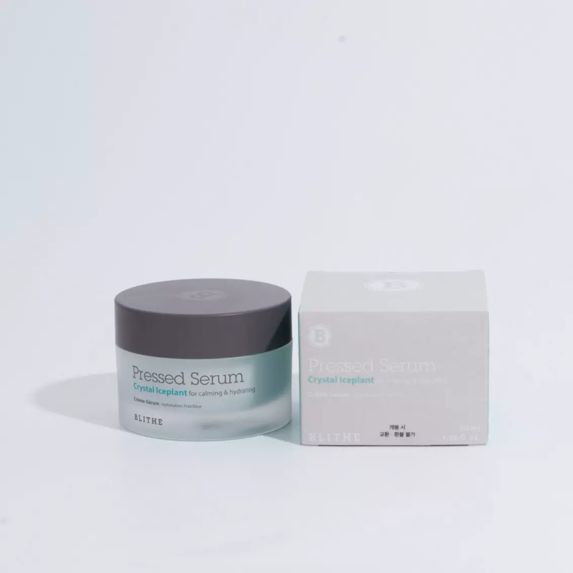 Спрессованная сыворотка-крем увлажняющая «Хрустальный лед» Blithe Pressed Serum Crystal Iceplant 50 мл