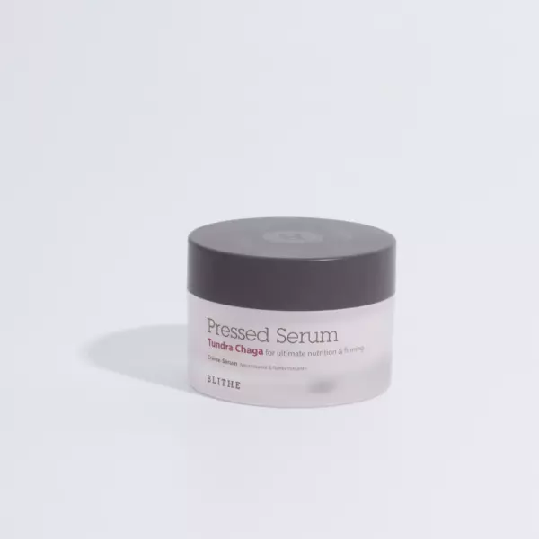 Спрессованная сыворотка-крем антивозрастная «Гриб Чага» Blithe Pressed Serum Tundra Chaga 50мл