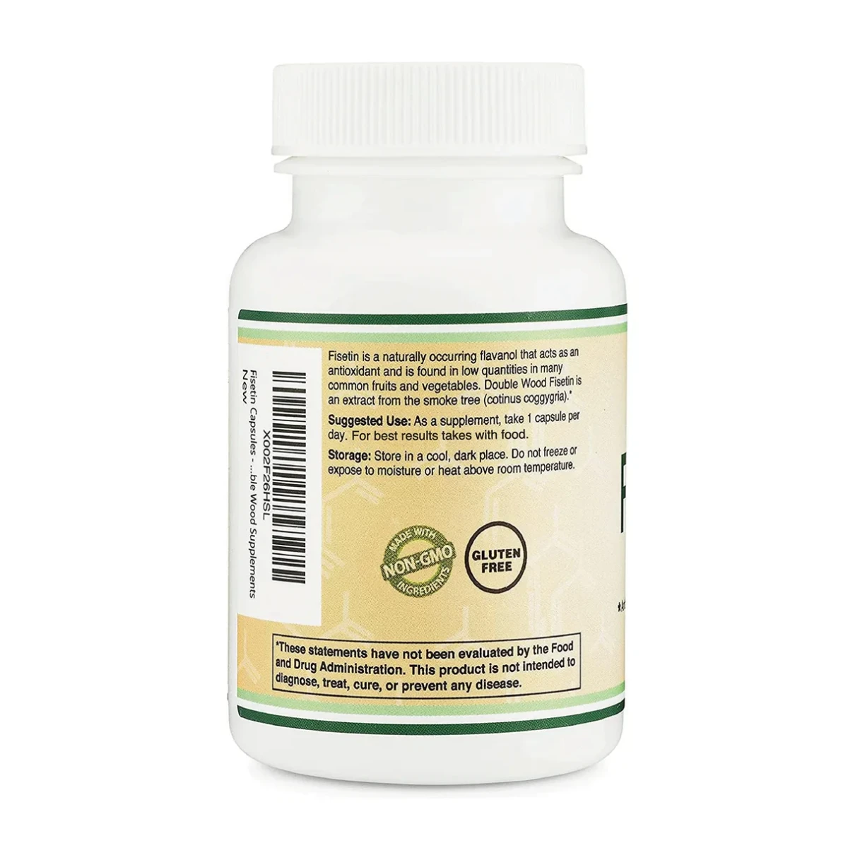 Double Wood Supplements. Фисетин (USA)